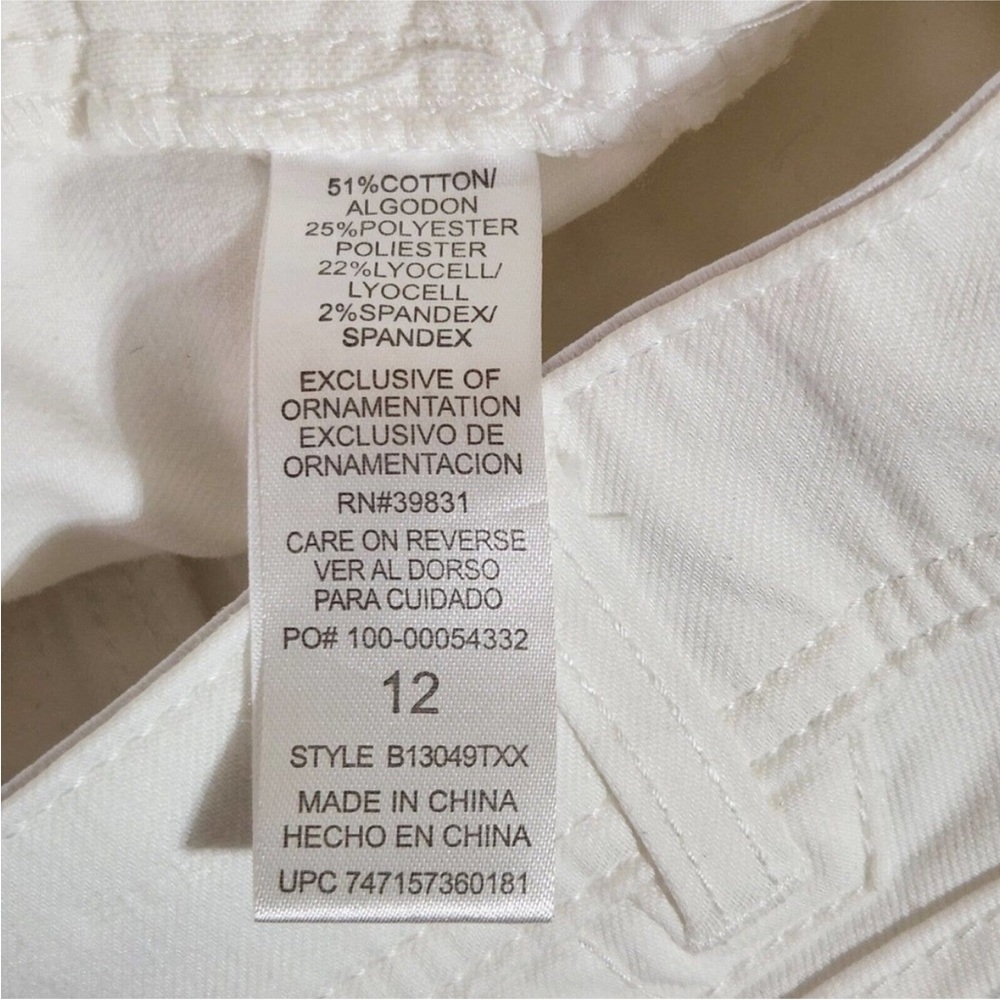 Democracy White Skinny Jeans Ab Technology - Picture 6 of 8